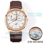 GF Swiss Clone Jaeger-LeCoultre Master Ultra Thin Réserve de Marche Rose Gold 39mm Watch 